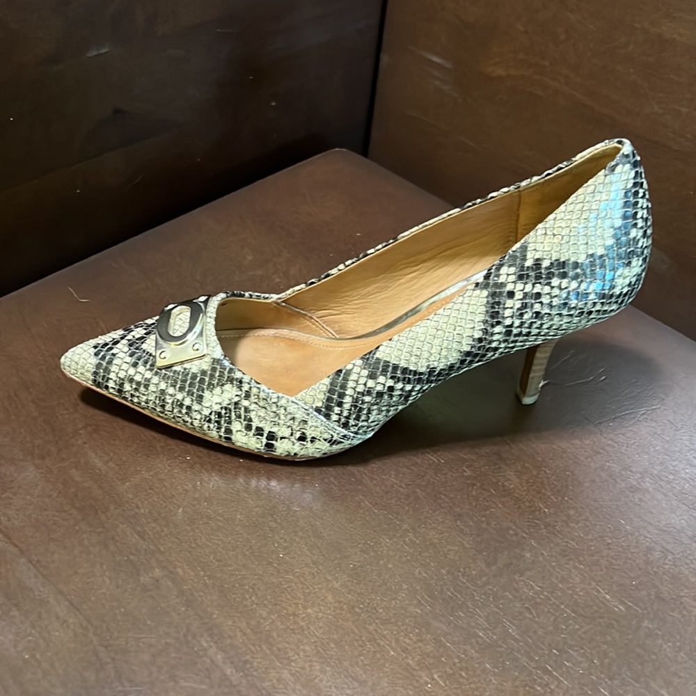 Coach Zia Leather Pumps